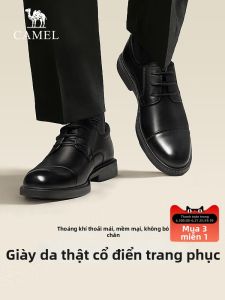CAMEL | Giày Da Công Sở Nam Tăng Chiều Cao