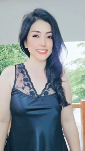 Đồ bộ mặc nhà lụa WANNABE bộ đùi nữ quần short áo bản vai sát nách cổ ren thêu Nhật tinh tế BSS04