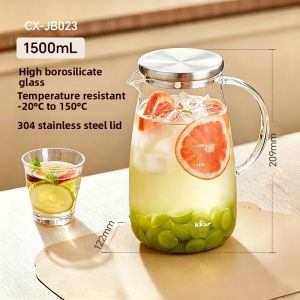 [China Plug Without Adapter] Bear | Heat Resistant Dustproof Glass Water Storage Jug