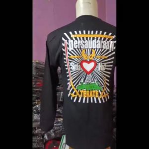 Kaos Murah Lambang PSHT Lengan Panjang - Kaos PSHT Keren
