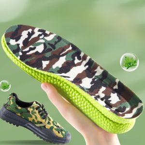 LINGMIAO | แผ่นรองเท้าดูดซับแรงกระแทก ระบายอากาศ ดูดซับเหงื่อ ป้องกันกลิ่น