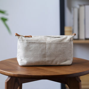 Xiaosheng Mi Canvas Liner Bag Zipper Clutch Bag Medium Bag Storage Inner Bag Buggy Bag Multi-Functional Cosmetic Bag