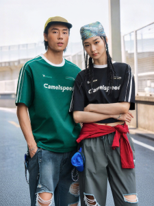 CAMEL | Retro Quick-Drying Mens T-Shirt