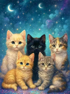 500 1000 1200 2000pcs New 2026 Cat Animal Jigsaw Puzzle For Adults Home Decor Creative Gift Family Challenge