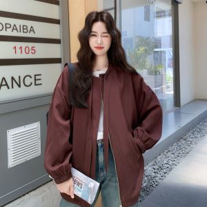 YINLUOYA | Casual Short Womens Jacket Autumn New Style Commute Wind Loose Fit Multpocket Cold Tone Workwear Female Top Fashion Sensation