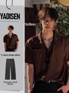 Retro Style Sophisticated Look Polo T-shirt