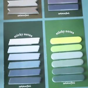 Sticky Note Gradiasi 6in1 Tempelan Kertas Catatan 120 Lembar Kertas Notes Morandi Warna Gradasi Label Indeks Deco Colourful Diy Jurnal Planner Mini Memo Bookmark Notepad Alat Tulis Kantor Sekolah avvet