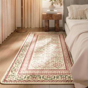 YINSHANG | American Style Luxury Icy Silk Long Strip Thick Carpet