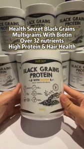 HEALTH SECRET Biotin Multigrains Pengganti Makanan untuk Kesihatan Rambut Kulit & Kuku [Tanpa Gula Tambahan Halal] (500g)