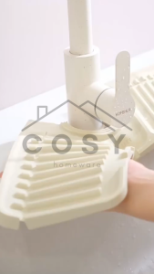 COSY Alas Pelindung Keran Air 40 cm x 125 cm Bahan Silikon Untuk Dapur dan Kamar Besar Drain Sink Silicone