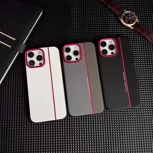 TAOYUNXI | Red Line Splicing Phone Case For Samsung S26 Ultra S25 Ultra S26 S25 S26 Plus S25 S25 Edge Plus Luxury Cover Funda Skin Texture