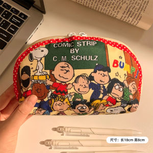 Hộp Đựng Bút Chì Snoopy Dễ Thương Dung Tích Lớn Màu Sắc Nổi Bật Phong Cách Candy Dành Cho Nam Và Nữ Học Sinh Trung Học