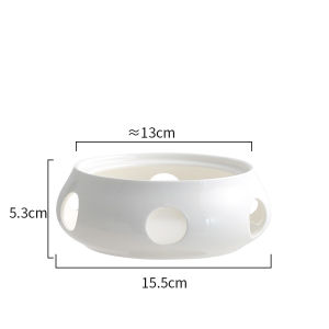 Heatable Ceramic Dry Wok Dish Restaurant Private Kitchen Special Double Ear Plate Restaurant Quality Restaurant Style