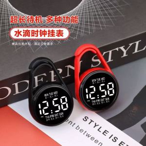 Đồng Hồ Số LED Mini Cầm Tay Đơn Giản Tiện Lợi Có Thể Treo Túi Xem Thời Gian Đồng Hồ Y Tá Đồng Hồ Trang Trí Nhà Cửa