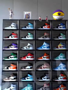 Foldable Shoe Box/Transparent Shoes Box/Shoe Storage Box/Stackable Shoe Rack/ Shoe Cabinet/Kotak Kasut/Rak Kasut 鞋盒/鞋櫃