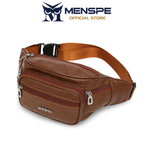 MENSPE Chest Bag Waist Bag Waterproof PU Bag Sports Bag Large Capacity Casual Bag Messenger Bag  Outdoor Fitness Bag Travel Bag Business Bag For Men Women