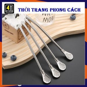 Ống Hút Kiêm Muỗng Lưới Lọc Trà Inox Không Gỉ - Ống Hút Đa Năng Kiêm Thìa Tiện Lợi 2in1 Thiết Kế Hợp Vệ Sinh Tinh Tế Sang Trong Sản Phẩm Xuất Xứ Việt Nam - Lazada