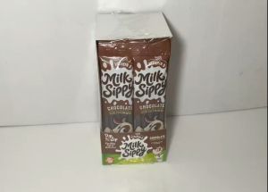 Milk Sippy หลอดดูดนม รสช็อคโกแลต (กล่อง)