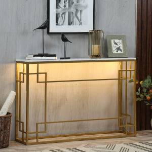 Nordic Style Entrance Table New Chinese Style Side Table against Wall Living Room Hallway Desk Lightweight Luxury Edge Table