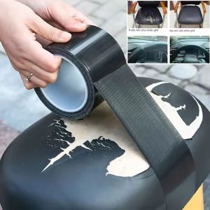 Tự Dính Da Sửa Chữa Băng Đen DIY Miếng Dán Cường Lực Cho Ghế Ô Tô Sofa Túi Xách Áo Đồ Nội Thất Giày Sơ Cứu Chăm Sóc Đồ Nội Thất