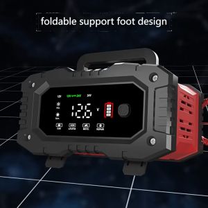 เครื่องชาร์จแบตเตอรี่ และฟื้นฟู FOXSUR รุ่นใหม่ล่าสุดปี2024 รุ่น FPT-200 12V 20A 24V 10A - Lazada