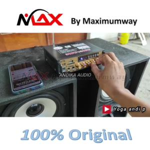 READY TaffSTUDIO BT-198A Ampli Amplifier Bluetooth Karaoke rumahan 600 watt EQ Mixer Audio FM
