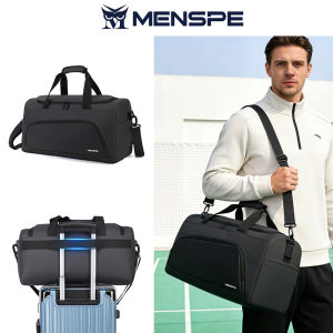 MENSPE Fitness Bag Large Capacity Bag Shoulder Bag Fashion Handbag Men Women Travel Bag Dry and Wet Sport Bag Waterproof Bag Luggage Bag Sport Bag Fashion Travel Yoga Bag