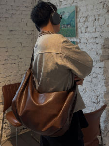 Túi Xách Đeo Chéo Vintage Dung Lượng Lớn Thời Trang