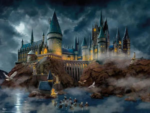 Castle in The Mist 500/1000/1200/2000 Pcs Jigsaw Wooden Puzzle for Gameroom Bedroom Livingroom Decor Birthday Gift