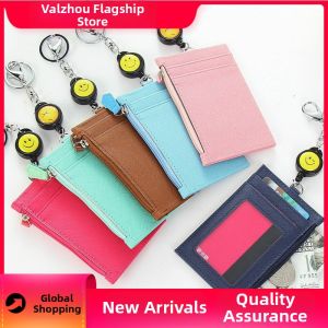 QUEZHOU | Creative Expandable Card Wallet with Multiple Slots and Zipper