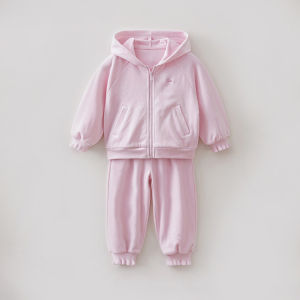 Marc&Janie | Soft Plush Velvet Girl Sports Suit Spring New