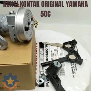 KUNCI KONTAK SET 50C-H252E-00 MOTOR YAMAHA JUPITER MX 135 NEW KUALITAS ORISINIL YGP ASLI KONCI
