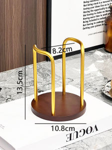 Walnut Cup Holder Water Cup Organizer Disposable Cup Taker Paper Cup Dispenser Classic Style Wood Material Home Personal Cleaning Tools
