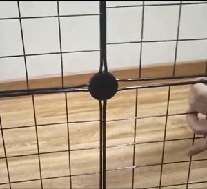 [Combo10] Tấm lưới sắt làm chuồng vây nhà ở hoặc huấn luyện vệ sinh đúng chỗ cho chó mèo thỏ - tặng chốt nhựa