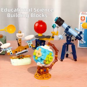 LIKE | Educational Scientific Instrument Toys Building Blocks Telescope Microscope