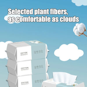 Face Wash Towel Cotton Tissue For Washing Face Dry Wet Makeup Remover Pearl Cotton Reusable  Cotton Soft Travel Face Wash Towel