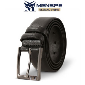 MENSPE Mens Belts Fashion Business Belt Soft PU Belt Alloy Pin Buckle Design Belts 120cm Scratch Resistant Belts Leisure Belt Gentlemen Belt for Men