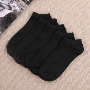ModaMens Cotton Socks Invisible Socks Foot Socks For Men 3 Colors Black/White/Grey