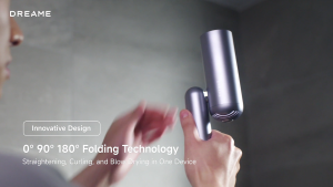 [NEW 2025] Dreame Pocket Uni | All-in-One Hair Dryer with Global Voltage – Quick 40s Dry Smooth & Curl Styling Anti-Frizz Ions Travel-Friendly Foldable Body