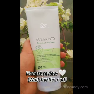 Wella Professionals Elements Renewing Sulfate & Paraben-Free Conditioner For Frizz-Free Hair With Aloe Vera (200ml)