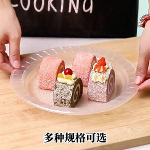 10/20/50pcs Disposable Plate Plastic Dinner Plate High Temperature Thickened Plate Vegetable Dish