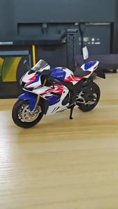 1:12 S1000RR CBR1000RR Car Model Toy Alloy Body Shock Absorption Models Front Wheel Steer Rubber Tires Vehicle Home Decaration