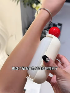 Powerful Sticky Hair Remover Roller Washable Dust Cleaning Brush Scratch-Free Pet Hair Removal Roller Home Use ABS Steel