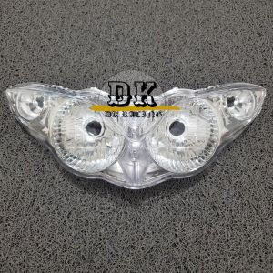 84945. Reflektor lampu depan Yamaha Jupiter z custome smoke oren new Burhan 2006