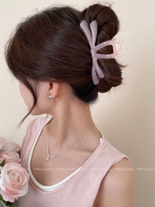 Kẹp Tóc Nữ Kiểu Mới 2024 Kẹp Tóc Đuôi Cá Lớn Có Nơ Bướm Thanh Lịch Phụ Kiện Tóc Tinh Tế Kẹp Tóc Phụ Kiện Tóc Thời Trang