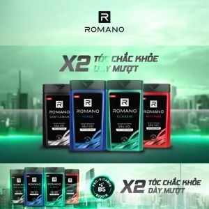 Dầu gội hương nước hoa Romano Attitude tóc chắc khoẻ 650g