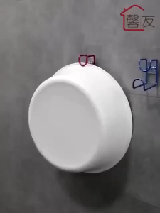 [Mua 10 tặng 1] Móc Dán Tường Treo Vật Dụng Chậu Thau Rổ Chịu Lực Tốt