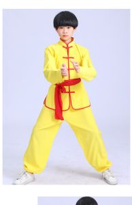 Quần Áo Biểu Diễn Võ Thuật Cho Trẻ Em Quần Áo Tập Luyện Co Giãn Cho Học Sinh Tiểu Học Và Trung Học Quần Áo Biểu Diễn Tai Chi