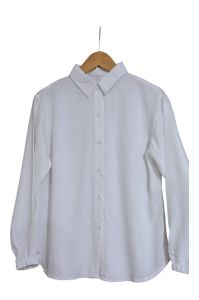 Kemeja Wanita Lengan Panjang | Kemeja Kantor | Kemeja OversiProdukze | Atasan Kemeja Wanita | Kemeja Basic | Kemeja Rayon twill | kemeja Twill Hitam Putih