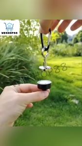 WESHOP88 1pcs Camping Accessories Magnetic Hook Outdoor Tent Canopy Carabiner Strong Suction